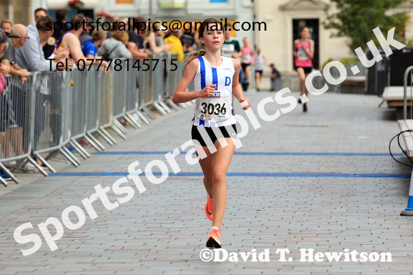 Junior 3k Road Race, 2022 Darlington 10k Road Race, Sunday, Aug. 7th. Photo: David T. Hewitson/Sports for All Pics